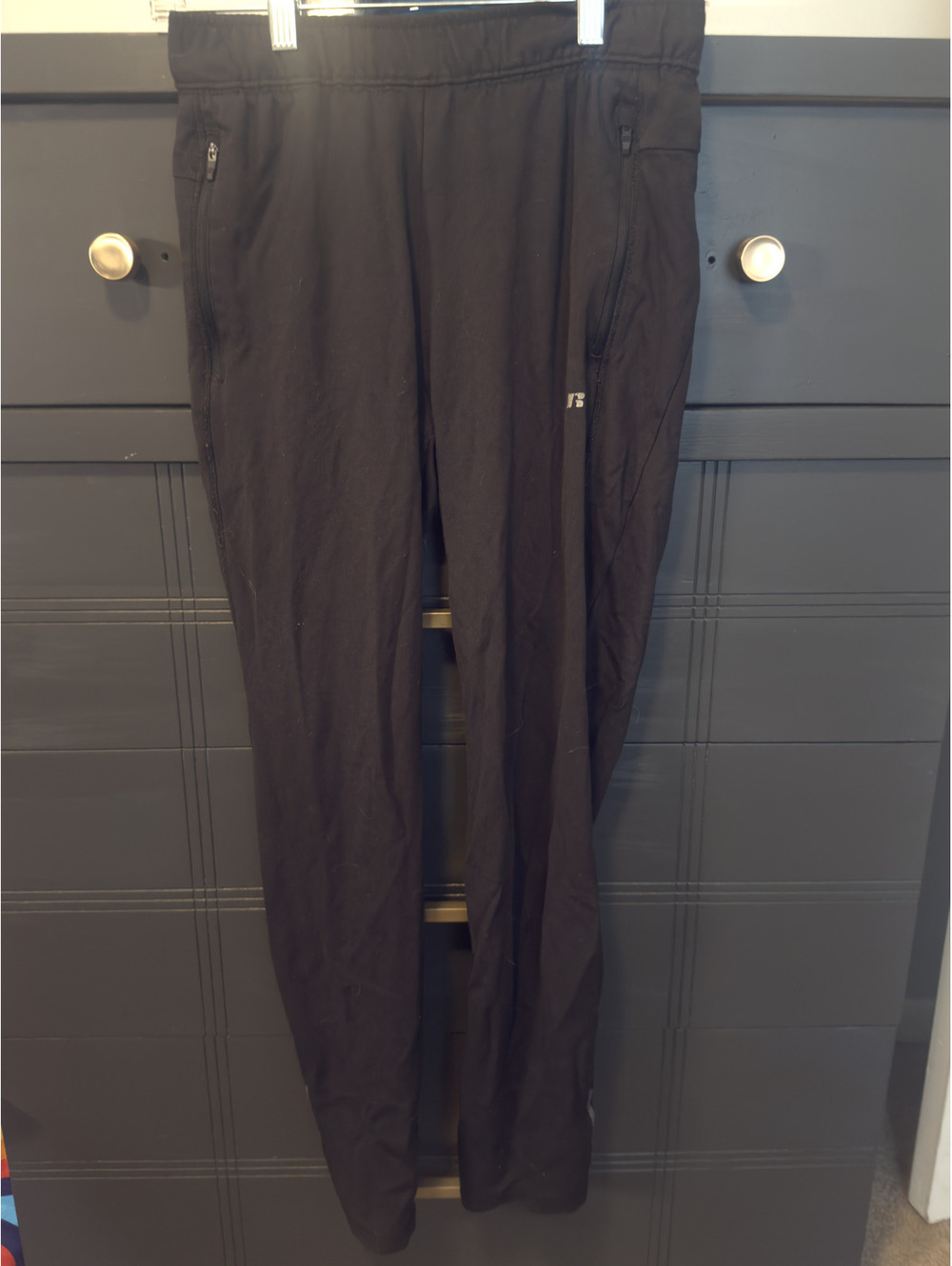 Russell Athletic Black Athletic Jogger Pants Size Small